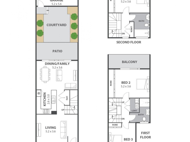 14/68 Davies Road, Padstow NSW 2211 Floorplan