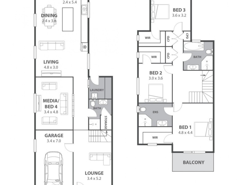 14A Lindsay Street, Panania NSW 2213 Floorplan