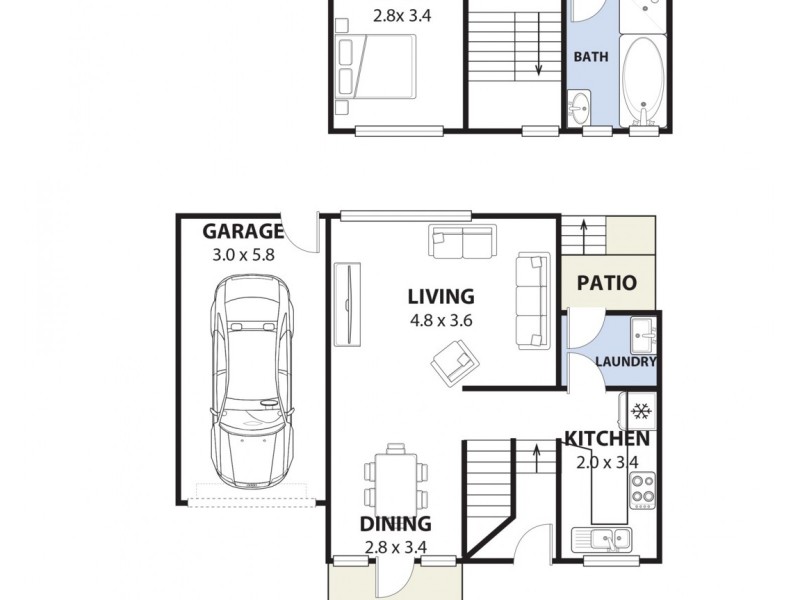 15/16 Alma Road, Padstow NSW 2211 Floorplan