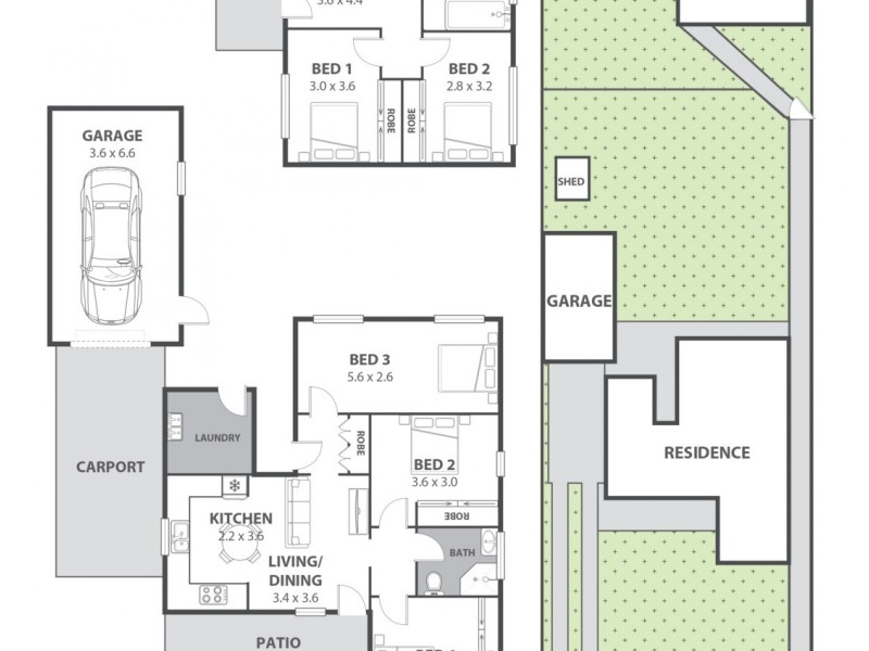 6 Prosper Street, Condell Park NSW 2200 Floorplan