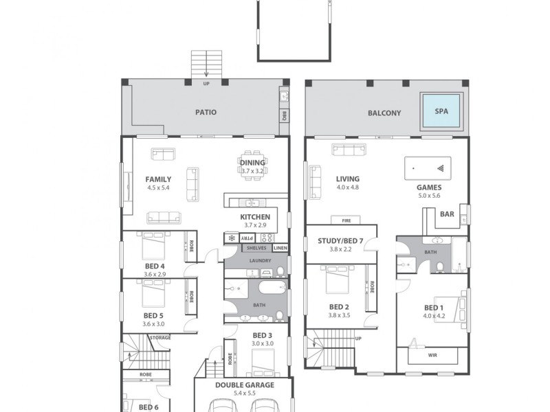43  Queensbury Road, Padstow Heights NSW 2211 Floorplan