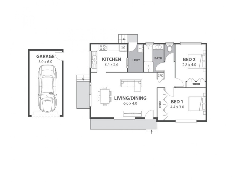 4/18 Vega Street, Revesby NSW 2212 Floorplan