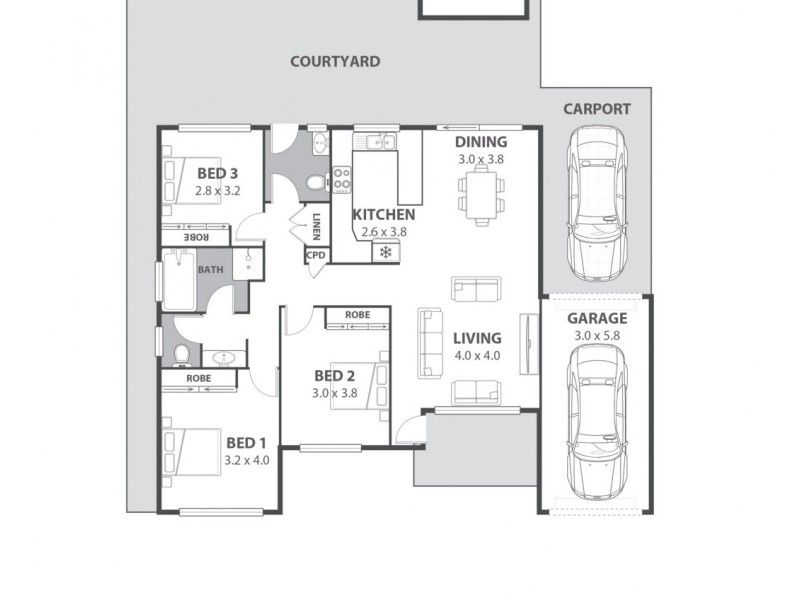 1/4 Parmal Avenue, Padstow NSW 2211 Floorplan