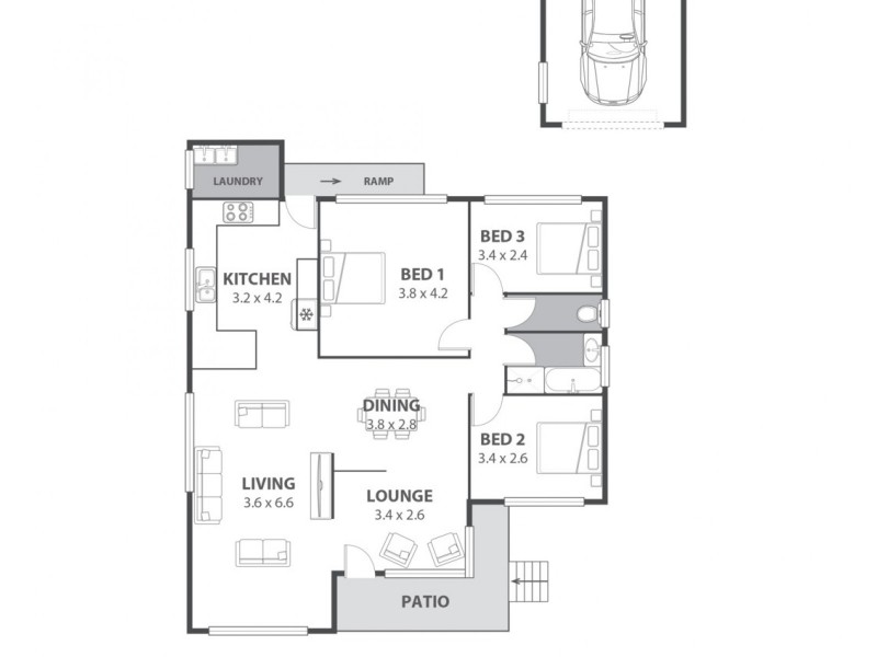 164 Gibson Avenue, Padstow NSW 2211 Floorplan