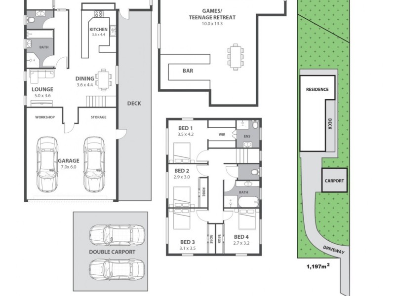 764A Henry Lawson Drive, Picnic Point NSW 2213 Floorplan