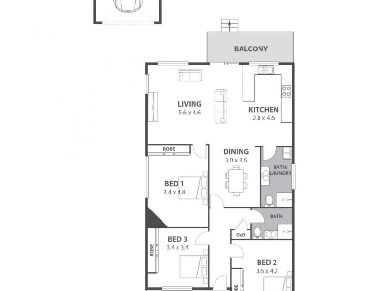 194 Gibson Avenue, Padstow NSW 2211 Floorplan