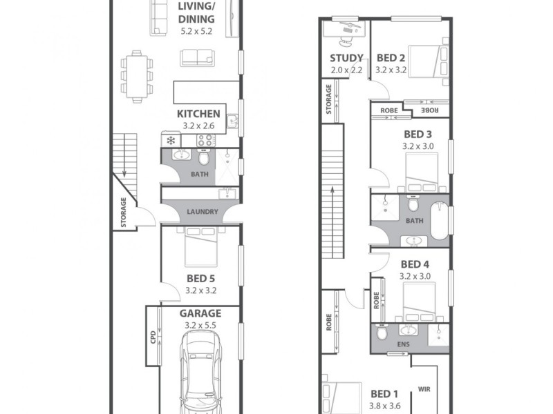 15A Eileen Street, Picnic Point NSW 2213 Floorplan