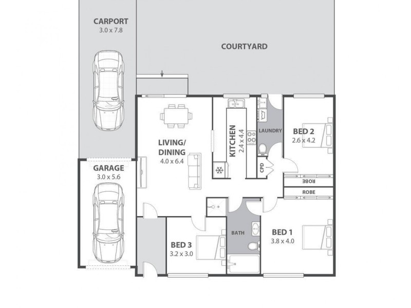 4/53 Arab Road, Padstow NSW 2211 Floorplan