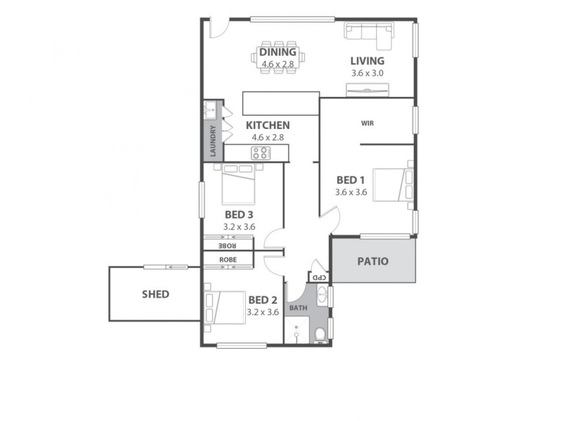 86 Queen Street, Revesby NSW 2212 Floorplan