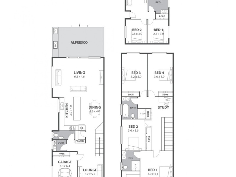 101 Queen Street, Revesby NSW 2212 Floorplan