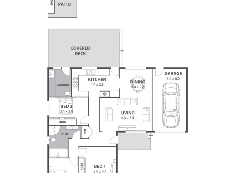 23 Mactier Avenue, Milperra NSW 2214 Floorplan