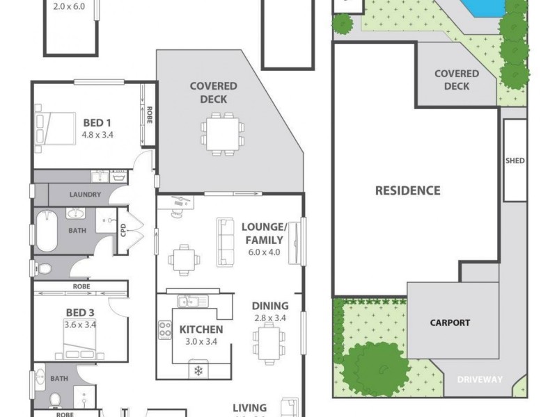 12 Austin Boulevard, Picnic Point NSW 2213 Floorplan