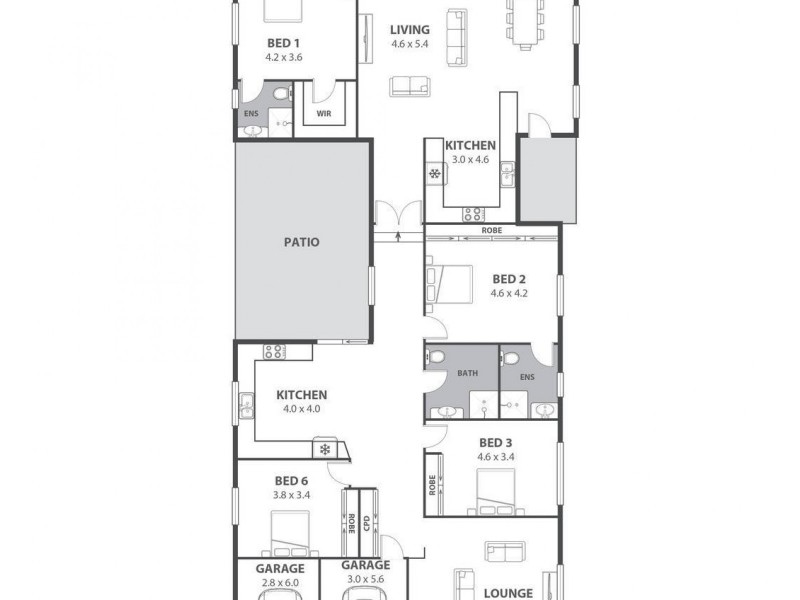4 Uranus Road, Padstow NSW 2211 Floorplan
