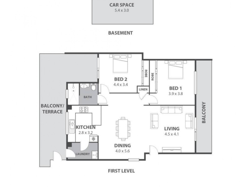 27/68 Davies Road, Padstow NSW 2211 Floorplan