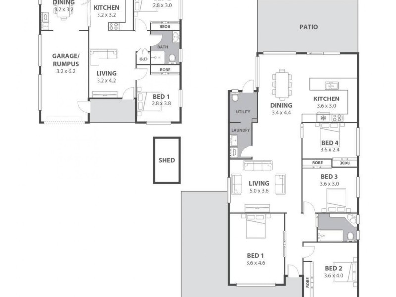 54 Eastern Avenue, Panania NSW 2213 Floorplan