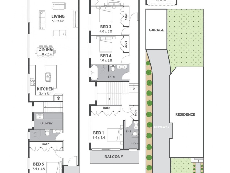 95 Ardath Avenue, Panania NSW 2213 Floorplan