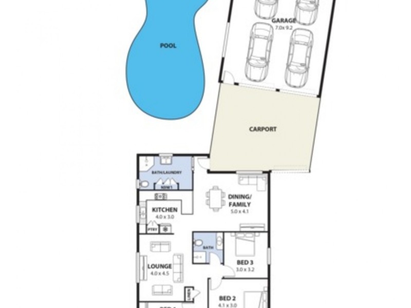 5 Cory Avenue, Padstow NSW 2211 Floorplan