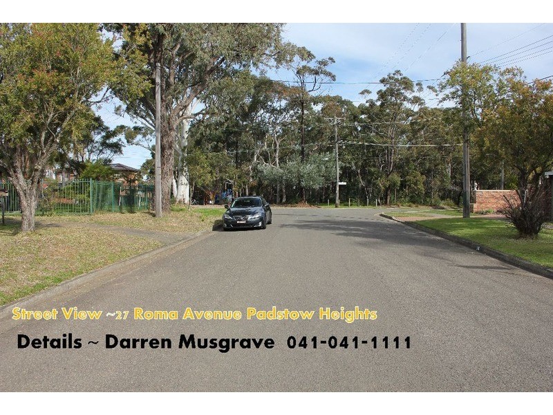 27 Roma Avenue, Padstow Heights NSW 2211