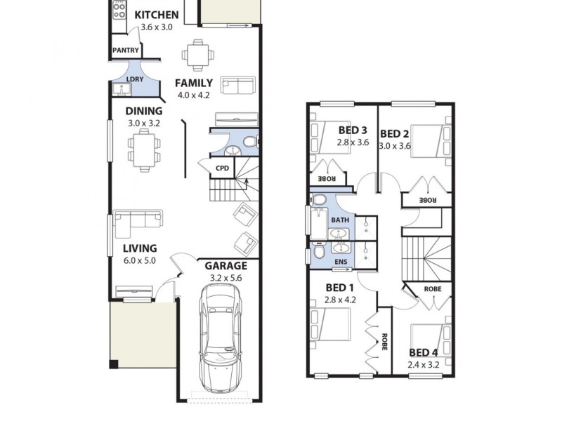 3A Burtenshaw Street, Panania NSW 2213 Floorplan