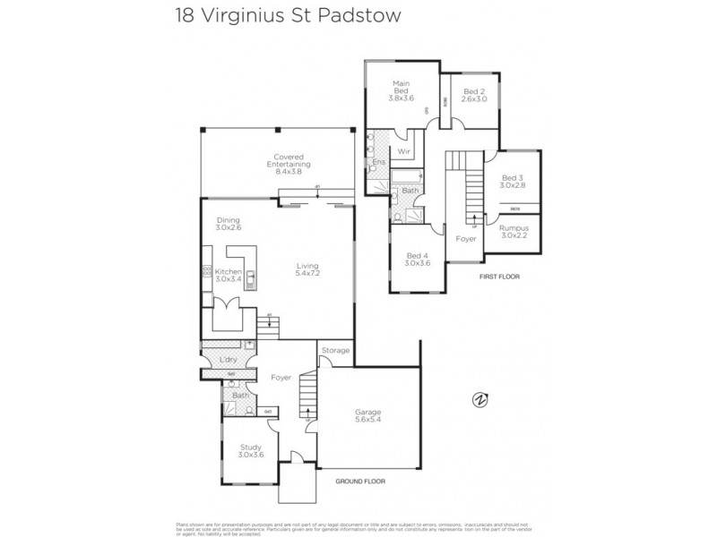 18 Virginius  Street, Padstow NSW 2211 Floorplan