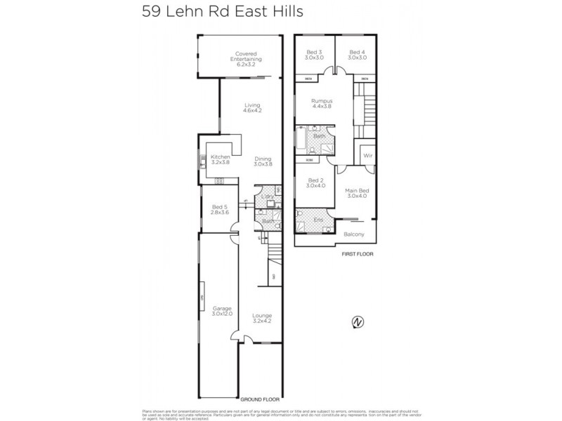 59 Lehn Road, East Hills NSW 2213 Floorplan