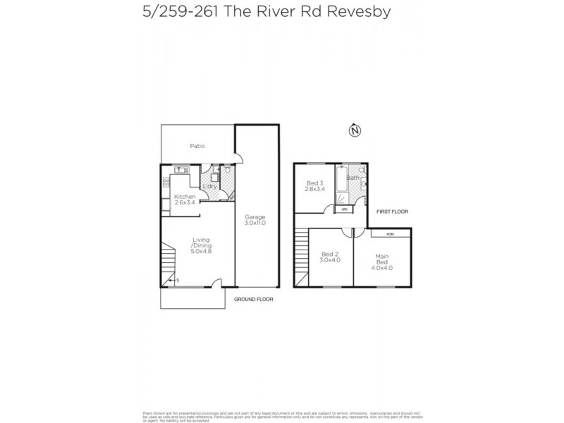 5/259-261 The River  Road, Revesby NSW 2212 Floorplan