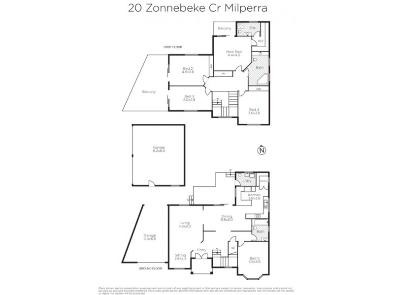 20 Zonnebeke Avenue, Milperra NSW 2214 Floorplan