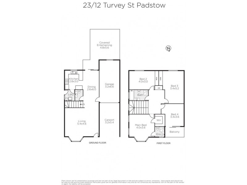 23/12 Turvey Street, Revesby NSW 2212 Floorplan