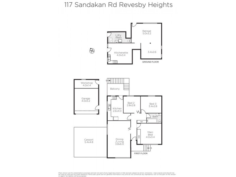 117 Sandakan Road, Revesby Heights NSW 2212 Floorplan