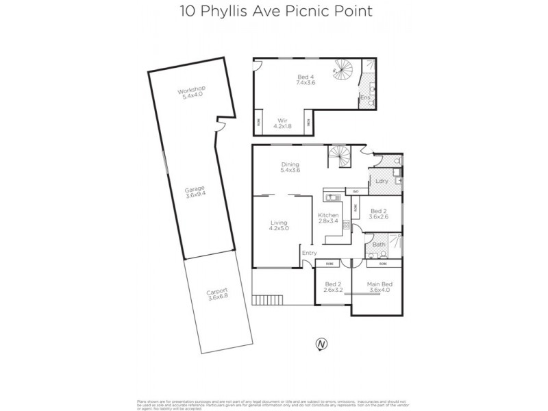 10 Phyllis Avenue, Picnic Point NSW 2213 Floorplan