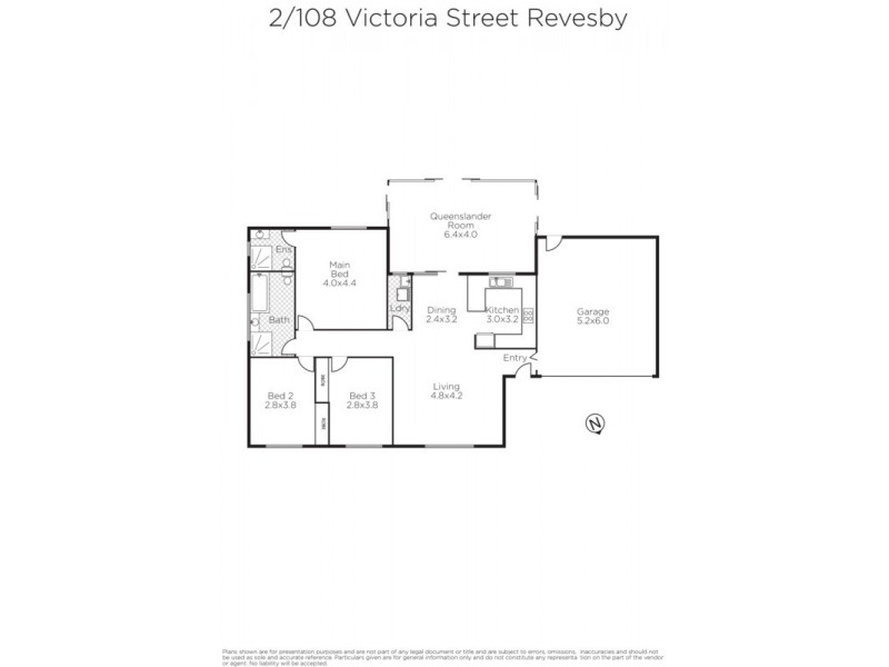 2/108 Victoria  Street, Revesby NSW 2212 Floorplan