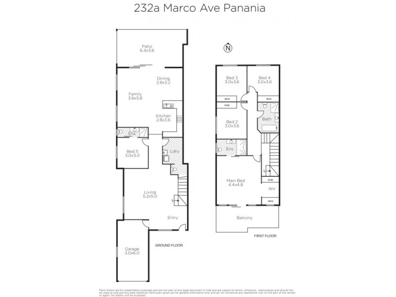 232A Marco Avenue, Panania NSW 2213 Floorplan