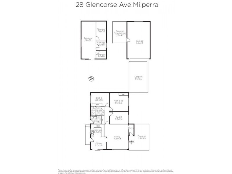 28 Glencorse Avenue, Milperra NSW 2214 Floorplan