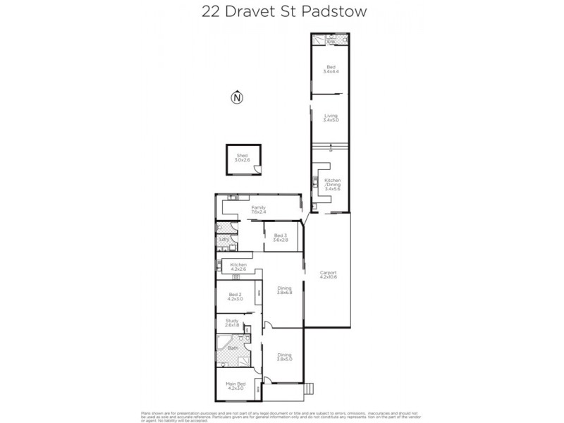 22 Dravet  Street, Padstow NSW 2211 Floorplan