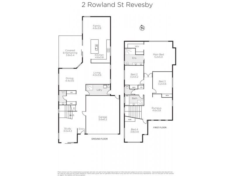 2 Rowland Street, Revesby NSW 2212 Floorplan