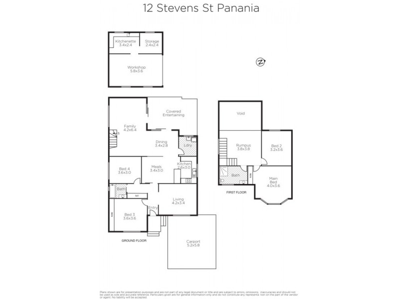 12 Stevens Street, Panania NSW 2213 Floorplan