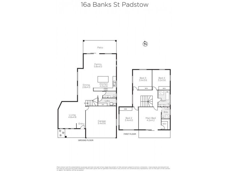 16A Banks Street, Padstow NSW 2211 Floorplan
