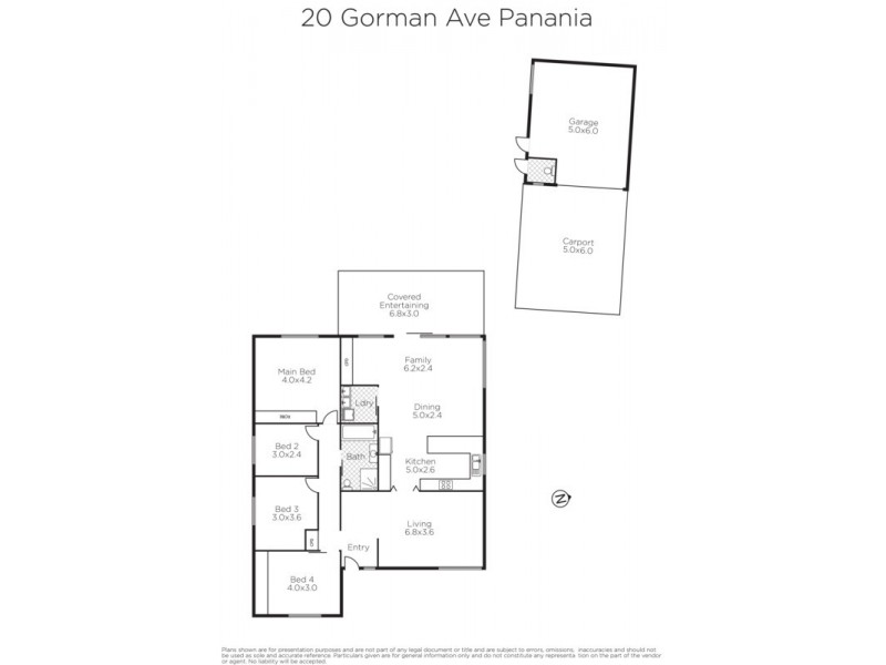 20 Gorman  Avenue, Panania NSW 2213 Floorplan