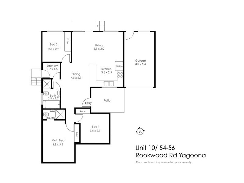 10/54-56 Rookwood Road, Yagoona NSW 2199 Floorplan