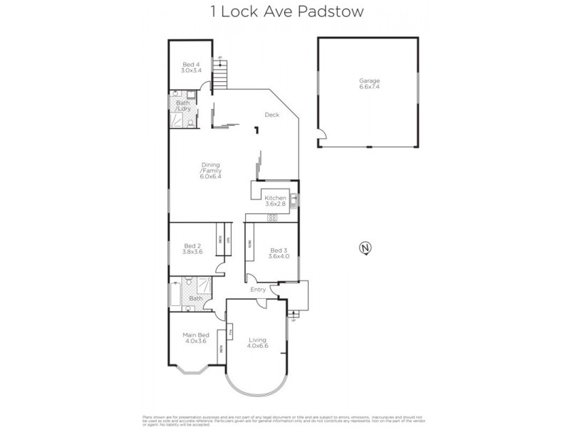 1 Lock Avenue, Padstow NSW 2211 Floorplan