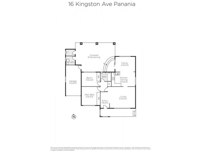16 Kingston Avenue, Panania NSW 2213 Floorplan