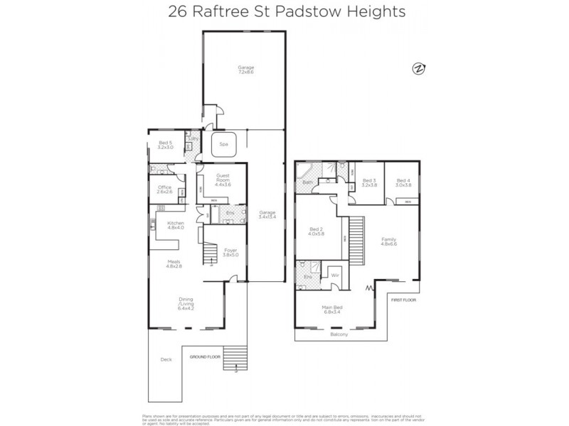 26 Raftree Street, Padstow Heights NSW 2211 Floorplan