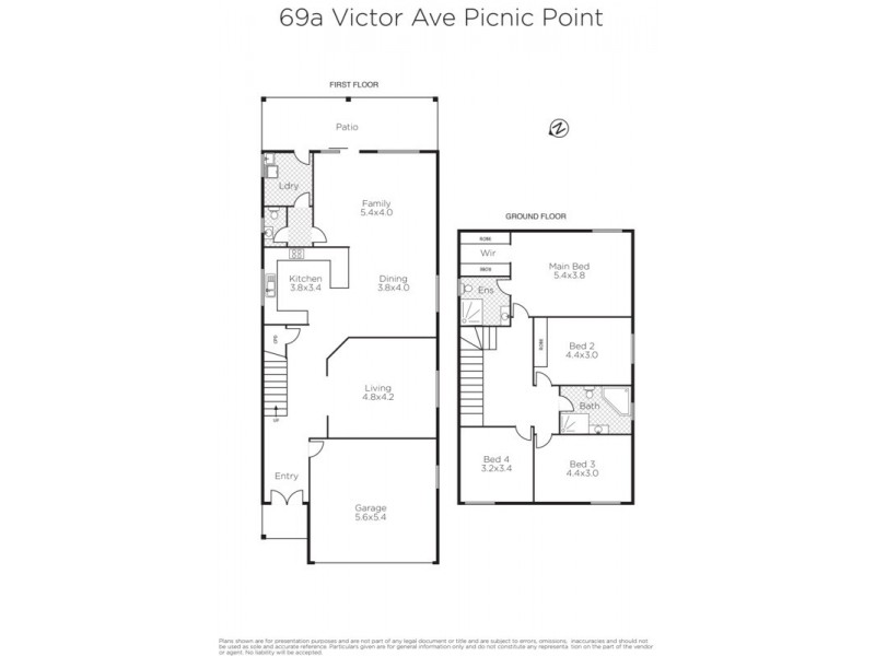 69A Victor Avenue, Picnic Point NSW 2213 Floorplan