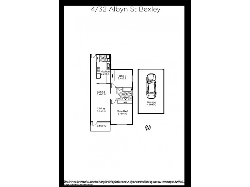 4/32 Albyn Street, Bexley NSW 2207 Floorplan
