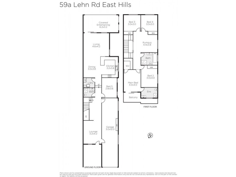 59A Lehn Road, East Hills NSW 2213 Floorplan