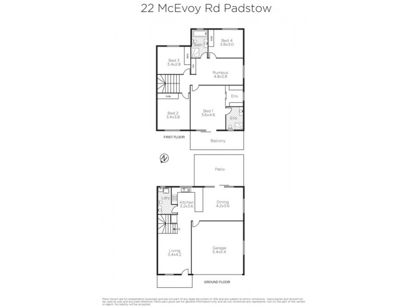 22 McEvoy Road, Padstow NSW 2211 Floorplan