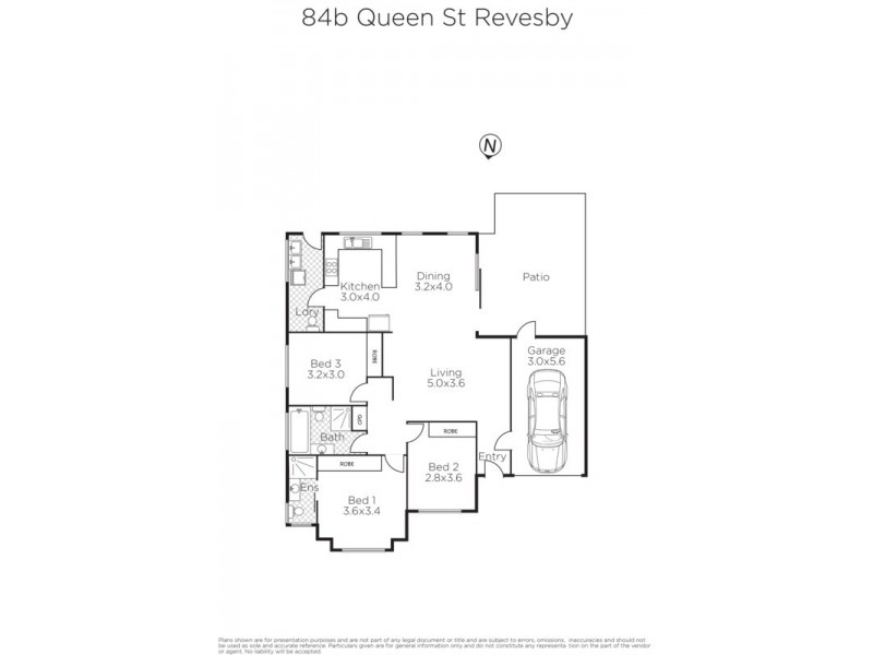 84B Queen Street, Revesby NSW 2212 Floorplan