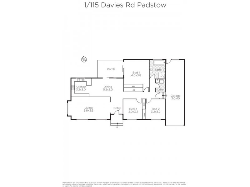 1/115 Davies Road, Padstow NSW 2211 Floorplan