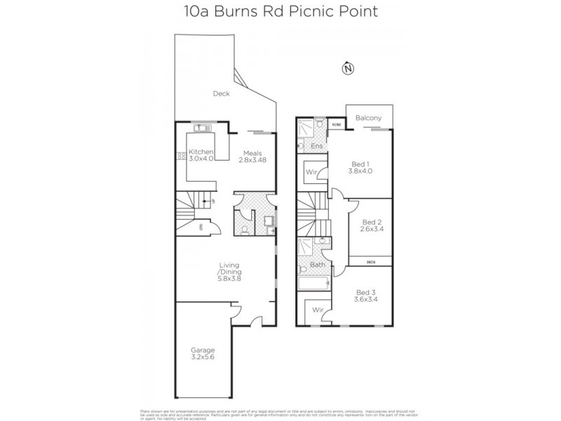 10A Burns Road, Picnic Point NSW 2213 Floorplan