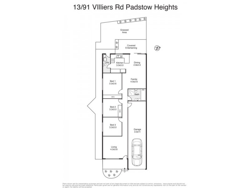 13/91 Villiers Road, Padstow Heights NSW 2211 Floorplan